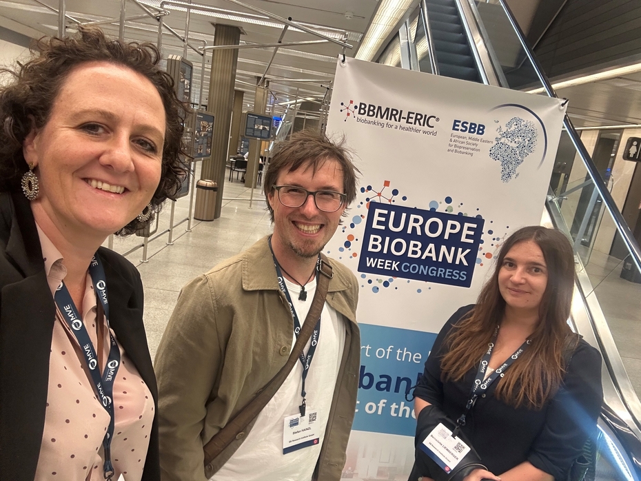 EB RI biobank team at the Europe Biobank Week 2026