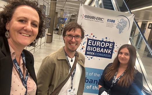 EB RI biobank team at the Europe Biobank Week 2026