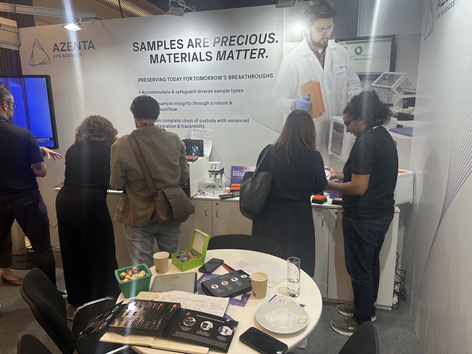 Industry exhibition at the Europe Biobank Week 2026