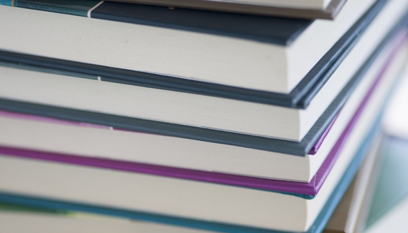 EB RI Publications - stack of books